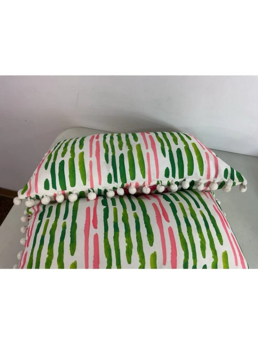 Lilly Pulitzer Throw Pillow Indoor Outdoor Pink Flamingo Set of 2